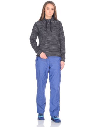 Штаны Reebok FW COMBI FLEECE PANT AX9343 женские цвет: синий