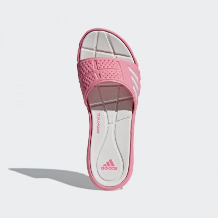 Сланці Adidas ADIPURE CF CG2813 жіночі колір: рожевий / білий