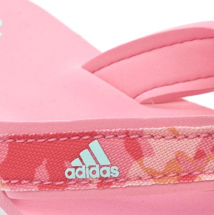 Сланці Adidas Beach Thong K S80625 дитячі колір: рожевий