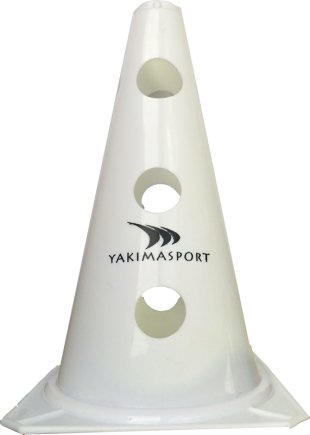 Конус тренировочный с отверстиями Yakimasport 100042 23 см цвет в ассортименте