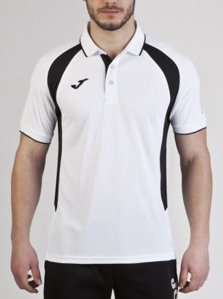 Поло Joma Champion III 100018.201 біло-чорне