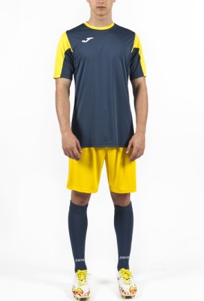 Футболка ігрова Joma ESTADIO 100146.309 темно-синьо-жовта