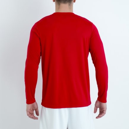 Футболка игровая Joma Combi 100092.600 с длинным рукавом красная