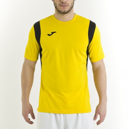 Футболка игровая Joma Dinamo 100446.900 желто-черная