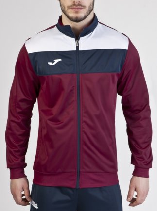 Спортивна кофта Joma CREW 100225.650 колір: бордовий
