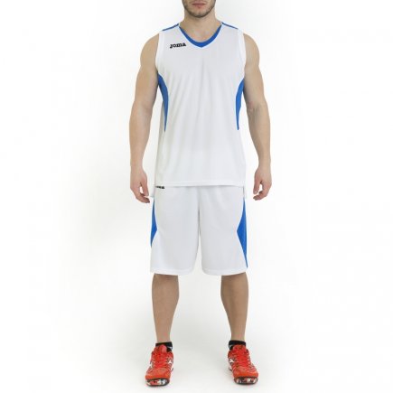 Баскетбольная форма Joma Space 100188.207 цвет: голубой/белый
