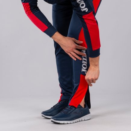 Спортивные штаны Joma Champion IV 100761.306 цвет: темно-синий/красный