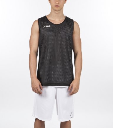 Баскетбольная футболка Joma REVERSIBLE 100050.100 двусторонняя цвет: черный/белый