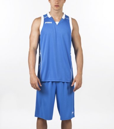 Баскетбольна футболка Joma Cancha II 100049.700 колір: блакитний/білий
