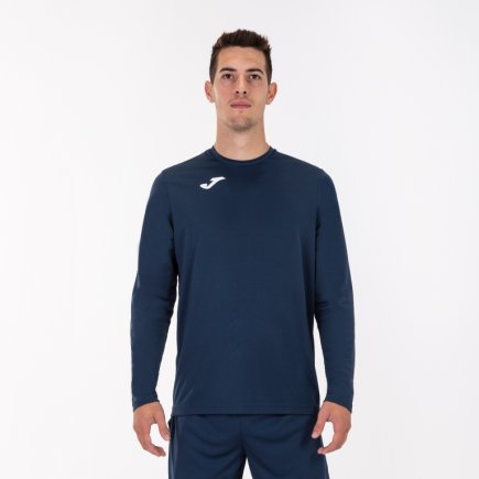 Футболка игровая Joma Combi 100092.331 с длинным рукавом темно-синяя