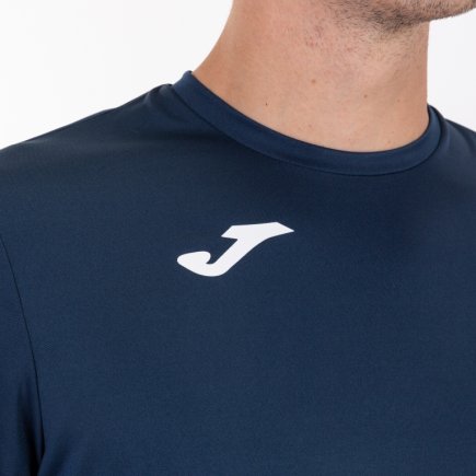 Футболка игровая Joma Combi 100092.331 с длинным рукавом темно-синяя
