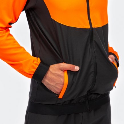 Спортивный костюм Joma CHANDAL ESSENTIAL MICRO 101021.120 цвет: черный/оранжевый