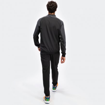 Спортивный костюм Joma CHANDAL ESSENTIAL MICRO 101021.110 цвет: черный/серый