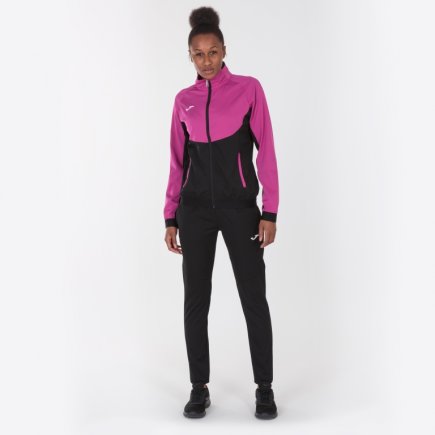 Спортивний костюм Joma ESSENTIAL MICRO 900700.105 жіночий колір: малиновий/чорний