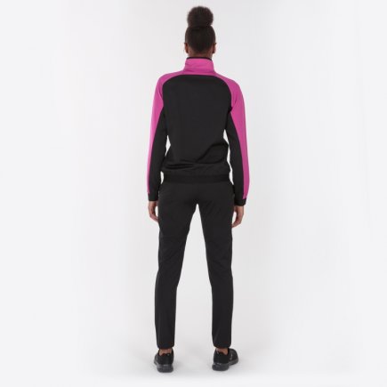 Спортивный костюм Joma ESSENTIAL MICRO 900700.105 женский цвет: малиновый/черный