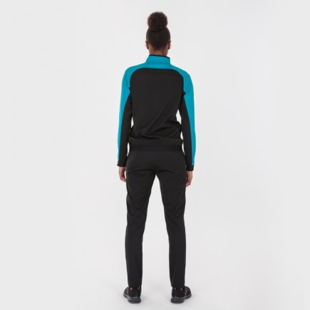 Спортивный костюм Joma ESSENTIAL MICRO 900700.116 женский цвет: голубой/черный