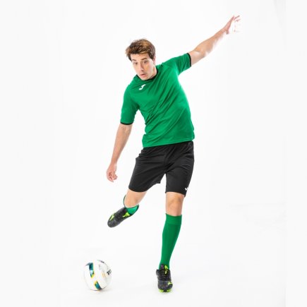 Футбольная форма Joma SET ACADEMY 101097.451 цвет: черный/зеленый