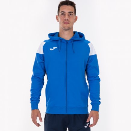 Олимпийка Joma CREW III 101271.702 цвет: синий/белый