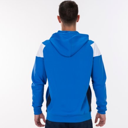 Олимпийка Joma CREW III 101271.702 цвет: синий/белый