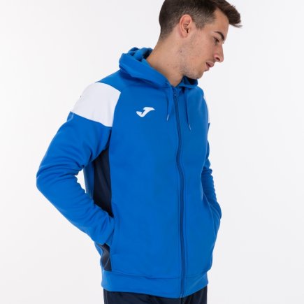 Олимпийка Joma CREW III 101271.702 цвет: синий/белый