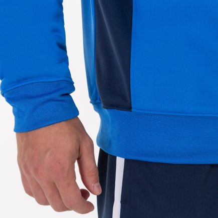 Реглан Joma CREW III 101272.702 цвет: синий/белый