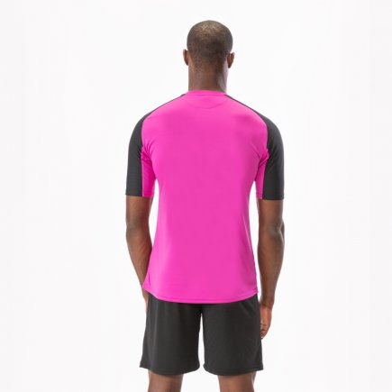 Футболка игровая Joma ESSENTIAL 101105.501 цвет: пурпурный/черный
