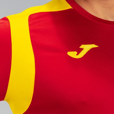 Футболка Joma CHAMPION V 101264.609 колір: червоний/жовтий