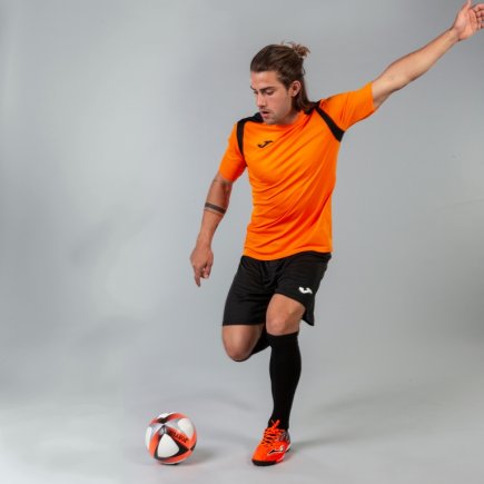 Футболка Joma CHAMPION V 101264.801 колір: помаранчевий/чорний