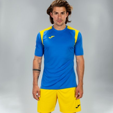 Футболка Joma CHAMPION V 101264.709 цвет: синий/желтый