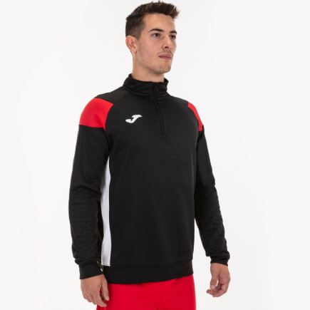 Реглан Joma CREW III 101272.106 цвет: черный/красный