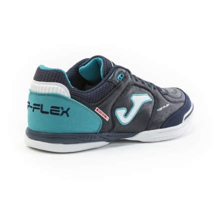 Обувь для зала (футзалки) Joma Top Flex TOPS.2003.IN цвет: темно-синий/голубой