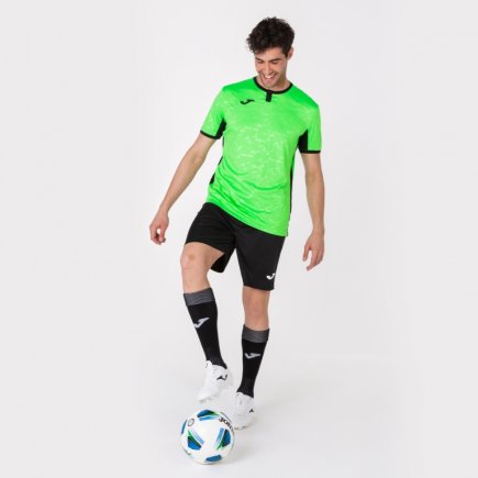 Футболка Joma Toletum II 101476.021 цвет: зеленый/черный