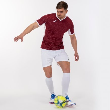 Футболка Joma Toletum II 101476.672 цвет: бордовый/белый