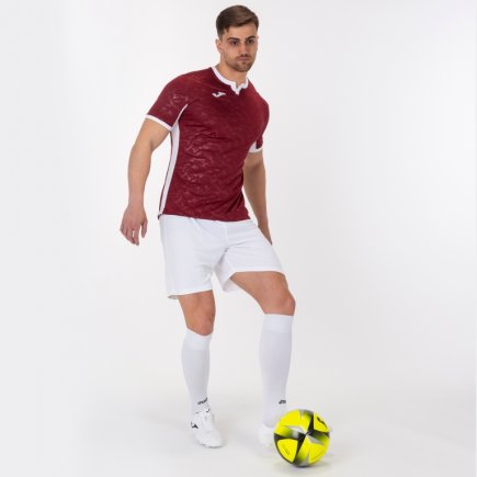 Футболка Joma Toletum II 101476.672 цвет: бордовый/белый