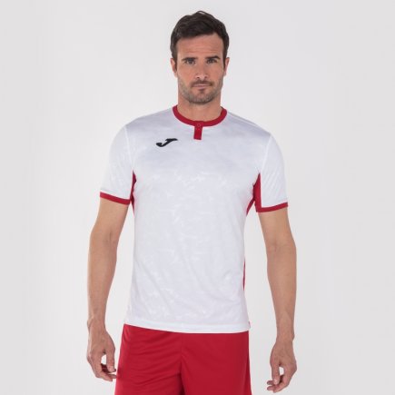 Футболка Joma Toletum II 101476.206 цвет: белый/красный