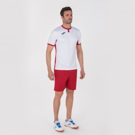 Футболка Joma Toletum II 101476.206 цвет: белый/красный