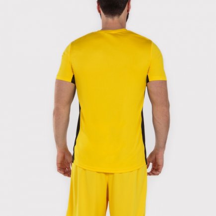 Футболка Joma Cosenza 101659.901 колір: жовтий/чорний
