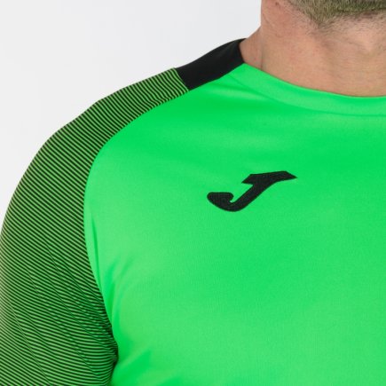 Футболка Joma Essential II 101508.021 колір: зелений/чорний