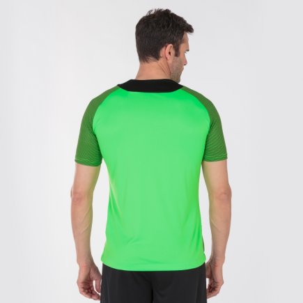 Футболка Joma Essential II 101508.021 колір: зелений/чорний