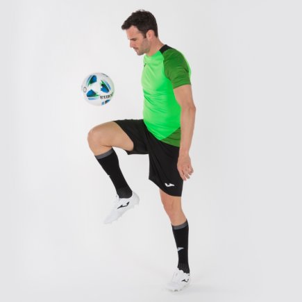 Футболка Joma Essential II 101508.021 колір: зелений/чорний