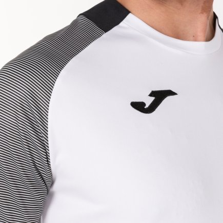 Футболка Joma Essential II 101508.201 колір:білий/сірий/чорний