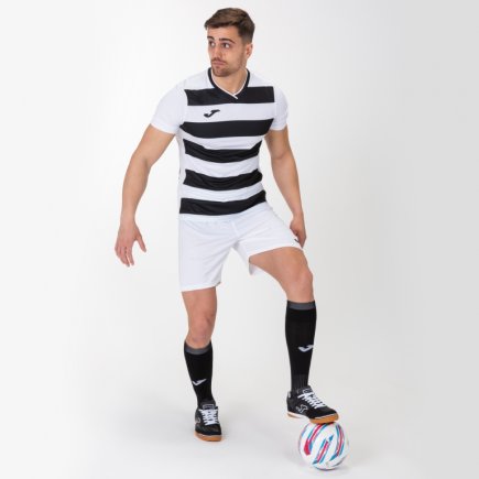 Футболка Joma Europa IV 101466.201 цвет: белый/черный