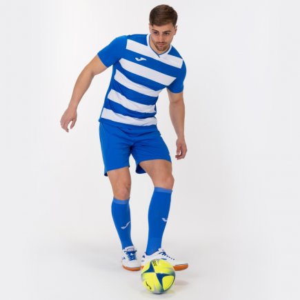 Футболка Joma Europa IV 101466.702 цвет: синий/белый