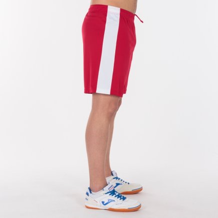 Шорты Joma Maxi 101657.602 цвет: красный/белый