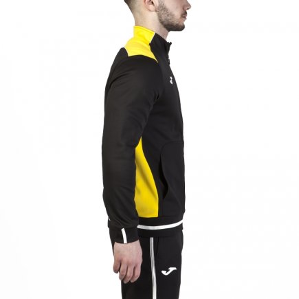 Спортивна кофта Joma CAMPUS II 100420.109 колір: чорний/жовтий