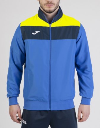 Спортивная кофта Joma CREW 100235.709 цвет: синий/желтый