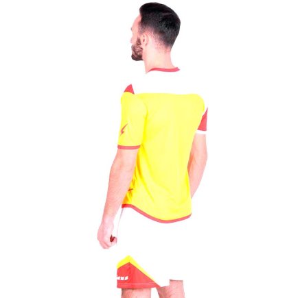 Футбольная форма Zeus KIT LYBRA UOMO Z00238 цвет: красный/желтый/белый
