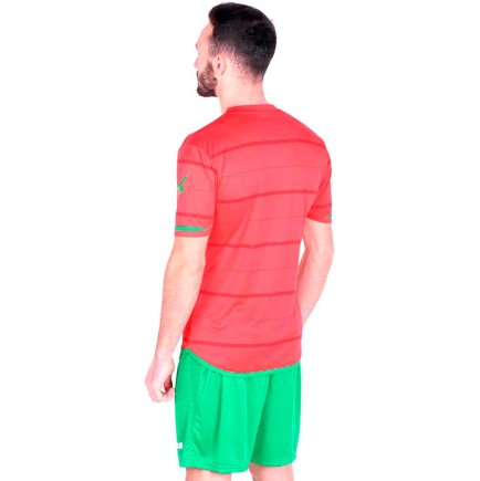Футбольная форма Zeus KIT OMEGA Z00245 цвет: красный/зеленый