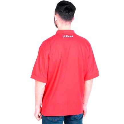 Поло Zeus POLO BASIC M/C ROSSO Z00367 цвет: красный
