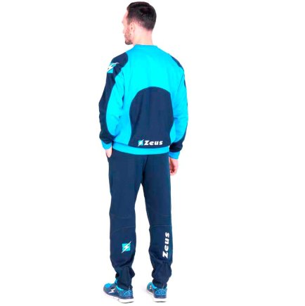 Спортивний костюм Zeus TRIS + Шорти Zeus BERMUDA NAPOLI Z00394 колір: блакитний/синій